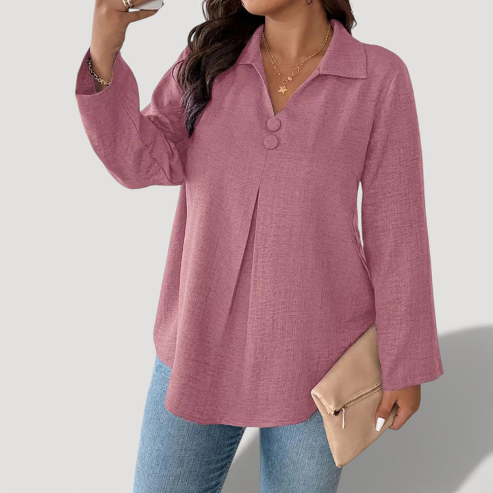NANCY – CLASSIC BUTTON SHIRT