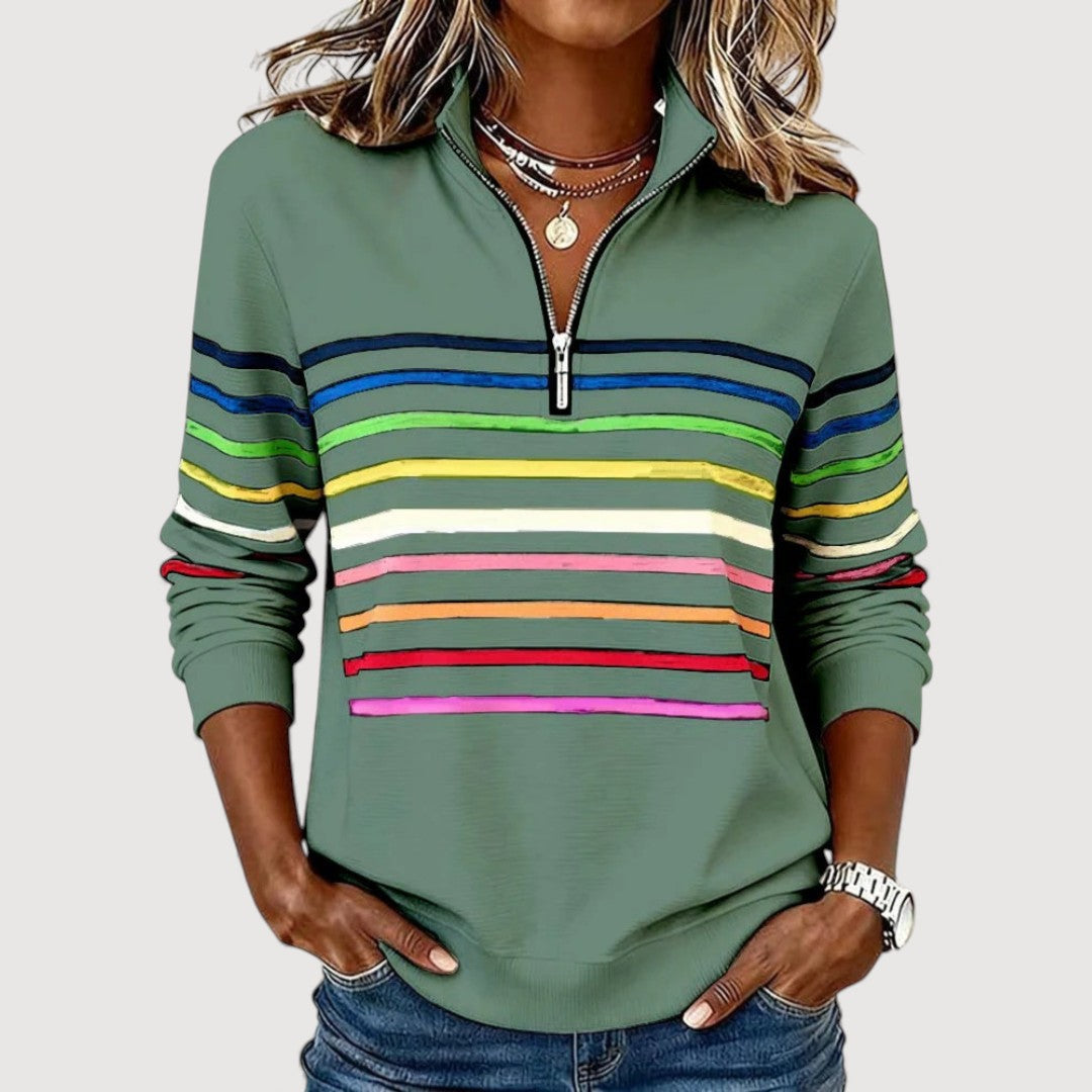 LAICA – RELAXED ZIP TOP