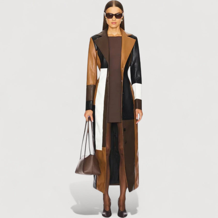 ELIANE – TIMELESS LEATHER COAT