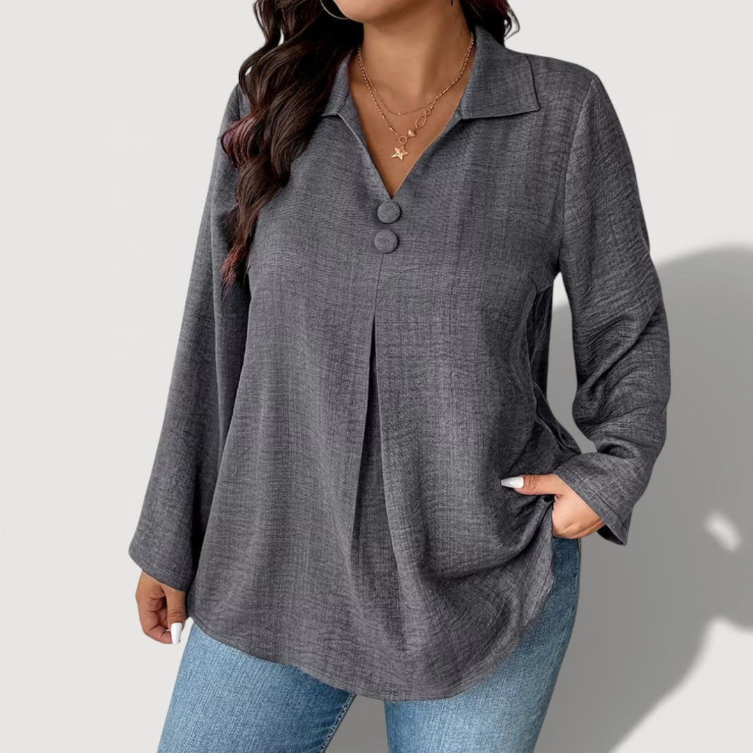 NANCY – CLASSIC BUTTON SHIRT
