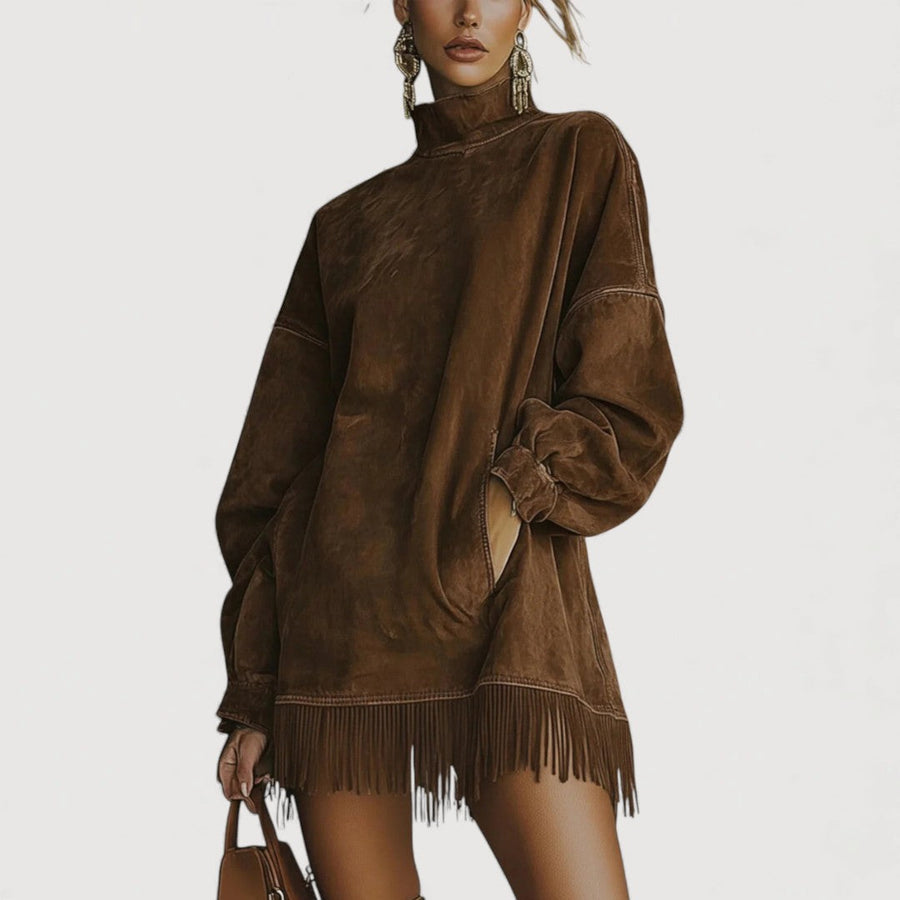 CHLEA – LUXE FRINGE DRESS
