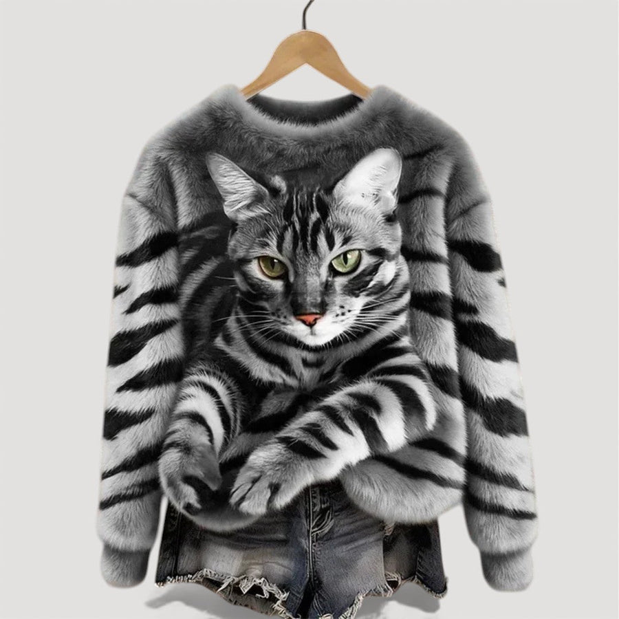 CLAUDINE – COSY CAT JUMPER