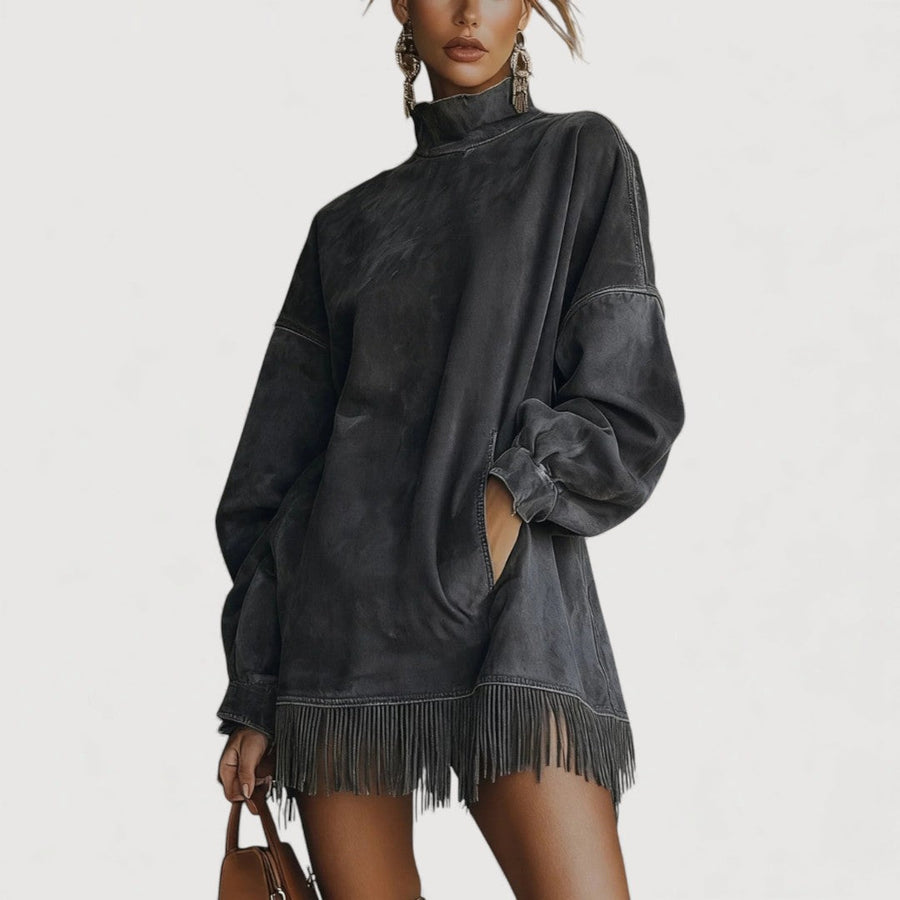 CHLEA – LUXE FRINGE DRESS