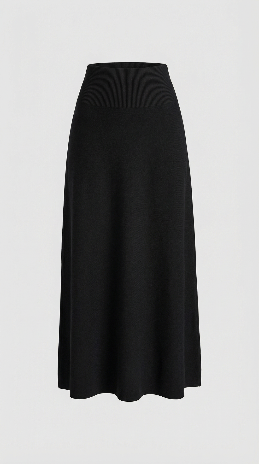Caldera - Slimming Knitted Top with Bow Accents and Skirt Set