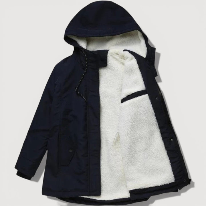 NATASHA – FLEECE LINED COAT