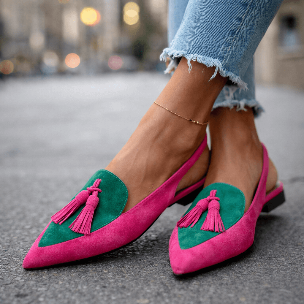 Lorena - Chic Tassel Strap Sandals