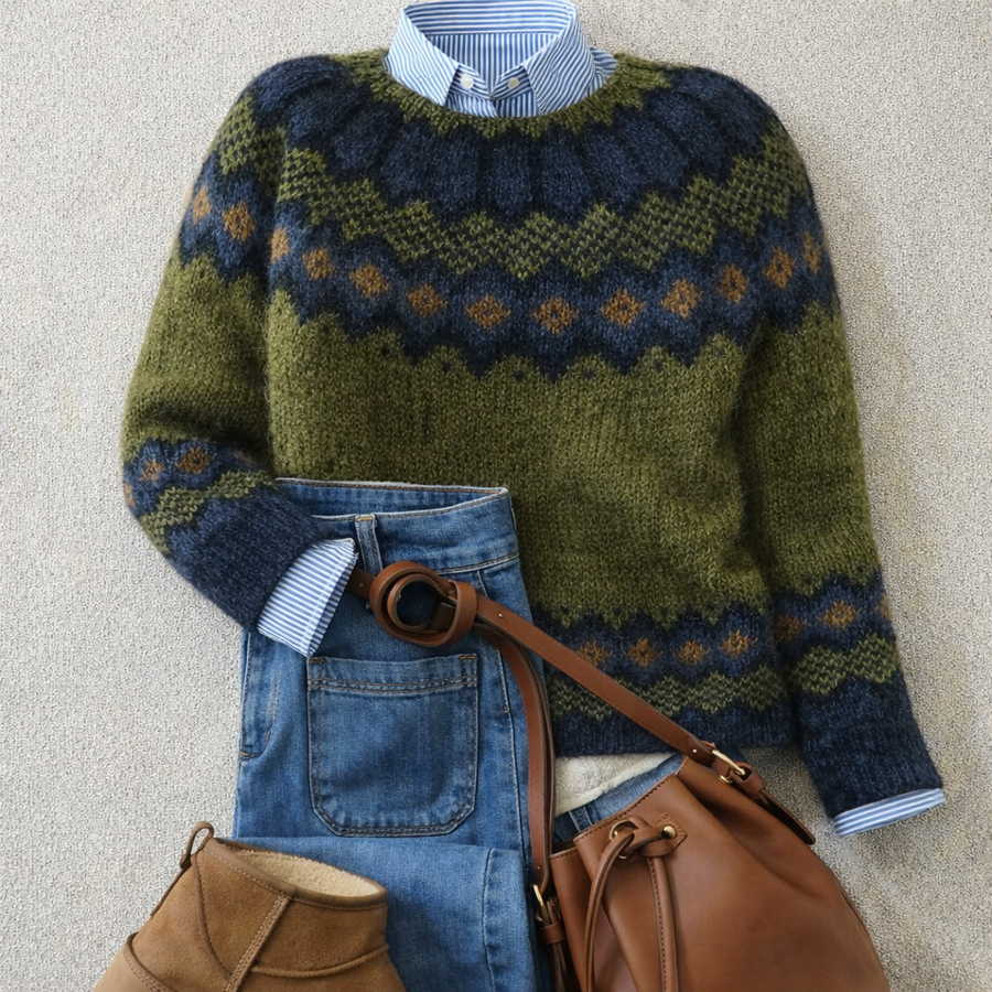 Jessy™ | Heritage Nordic Knit Jumper
