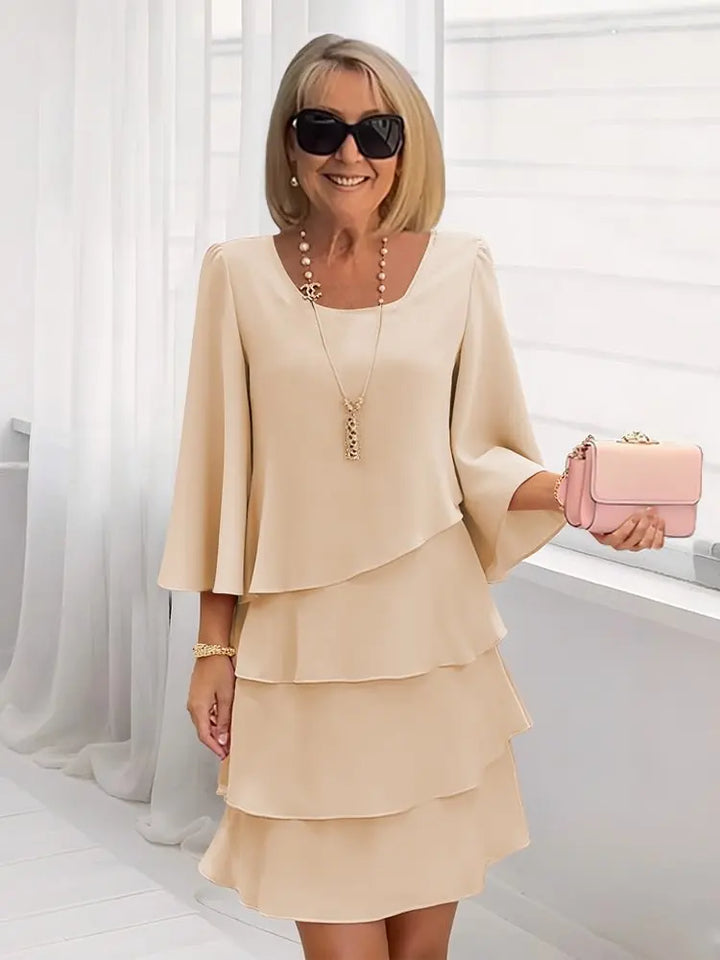 Charrel | Elegant Comfort Ruffle Dress