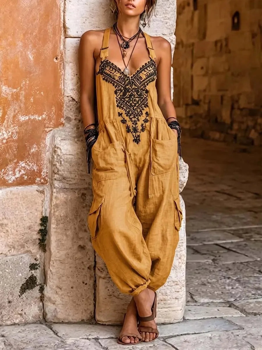 Gabriella | Premium Bohemian Jumpsuit