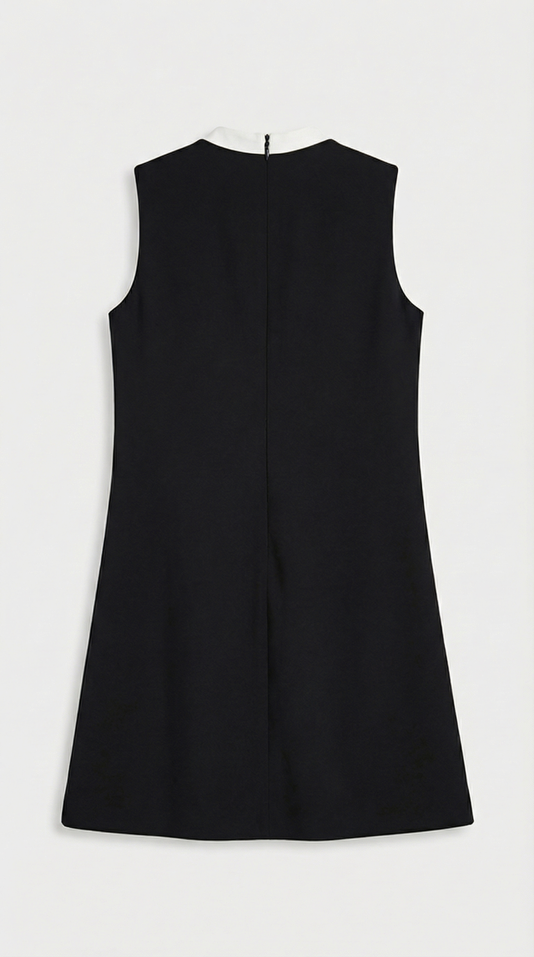 Kona - Pleated Bow-Neck Mini Dress