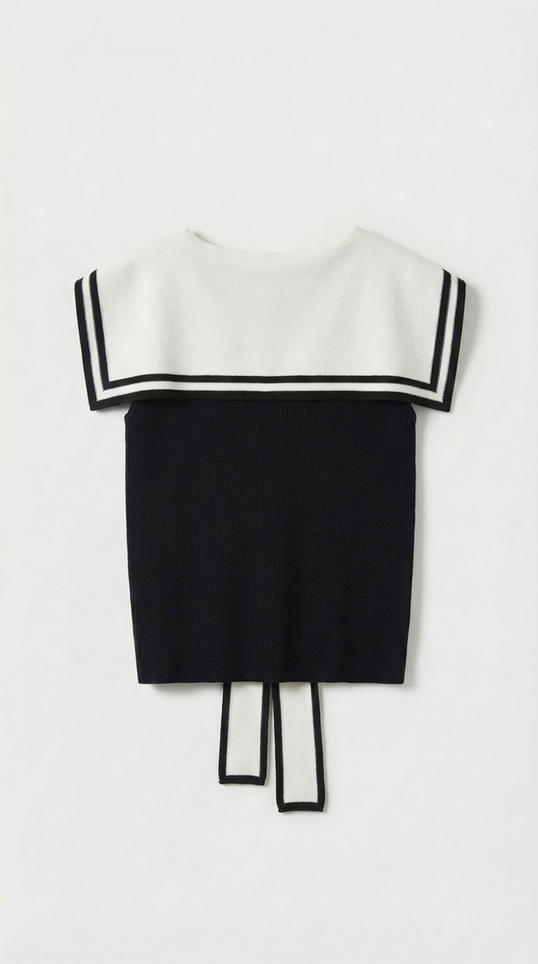 Ona - Nautical Sleeveless Knit Top
