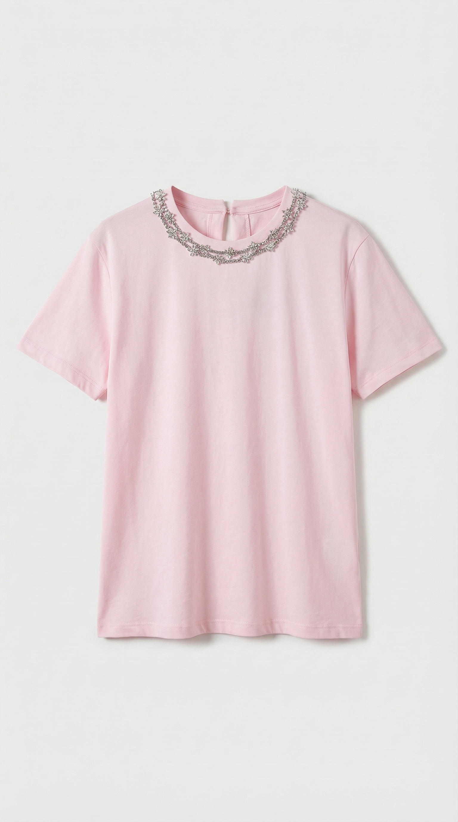 Dira - Crystal-Embellished Cotton T-Shirt