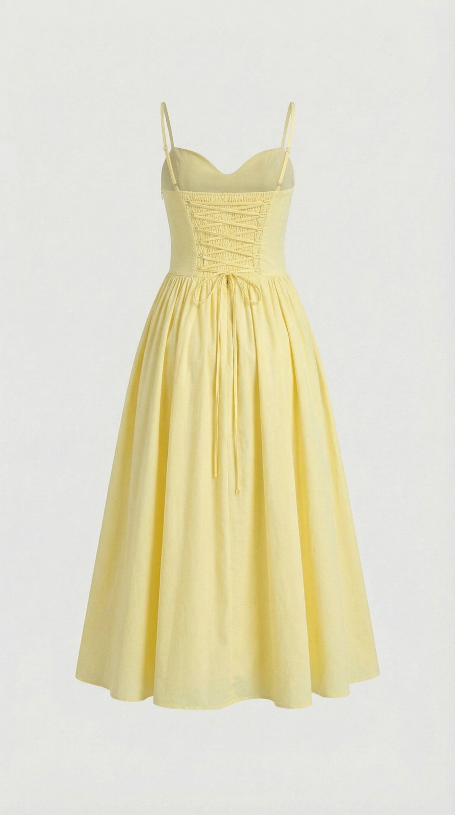 Tesa - Bodice Pleated Midi Dress