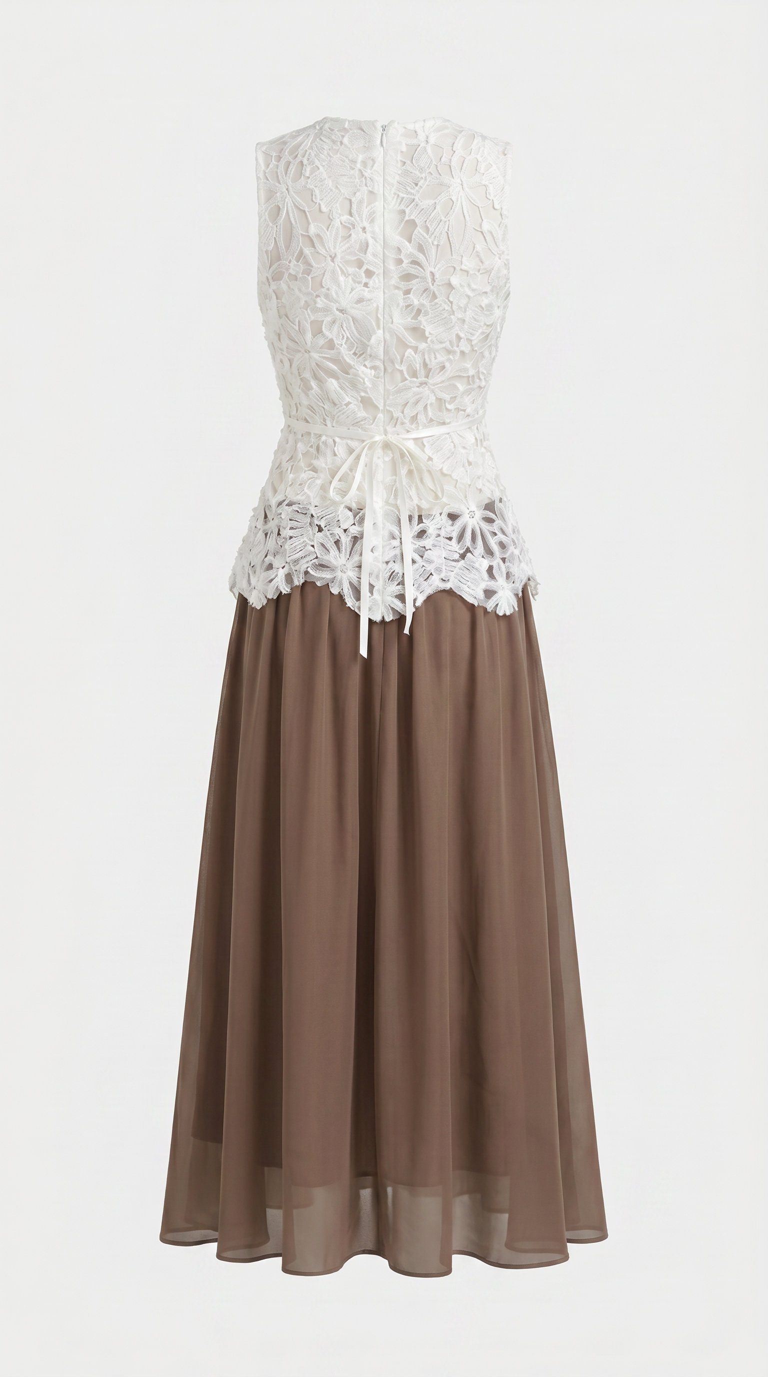 Asti - 3D Floral Appliqué Top & Midi Skirt