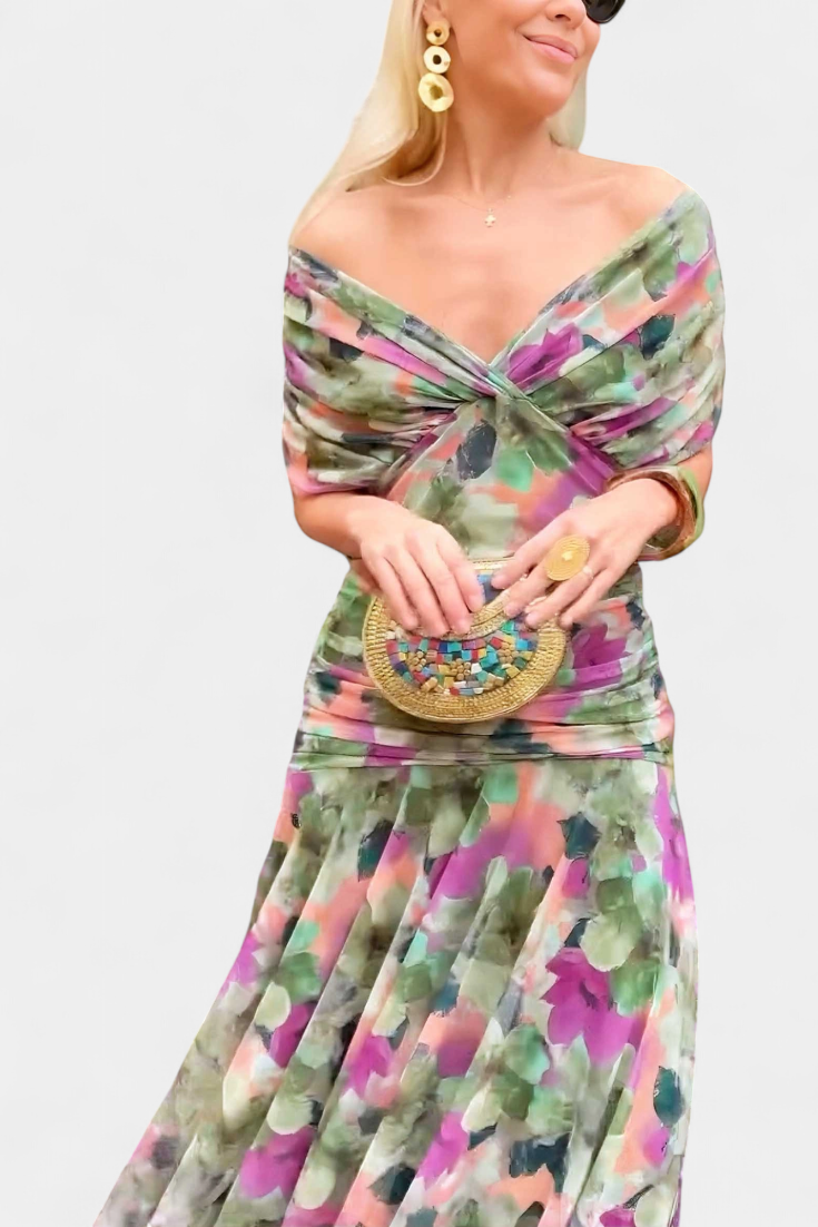 Sofie™ Long Floral Dress