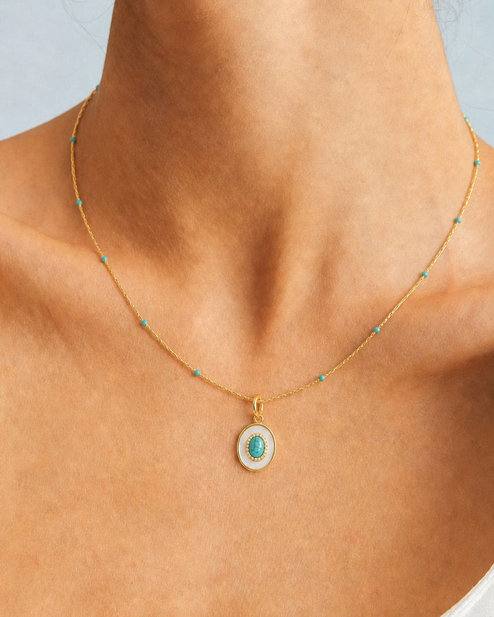 Gold Brass Necklace