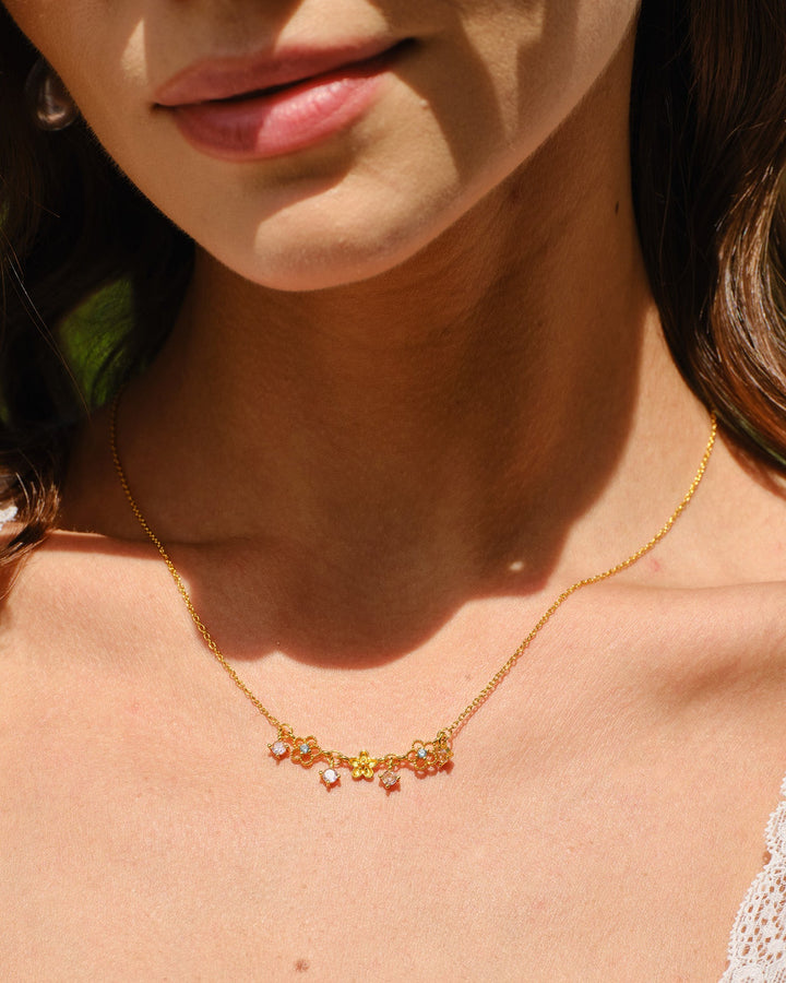 Gold Brass Necklace