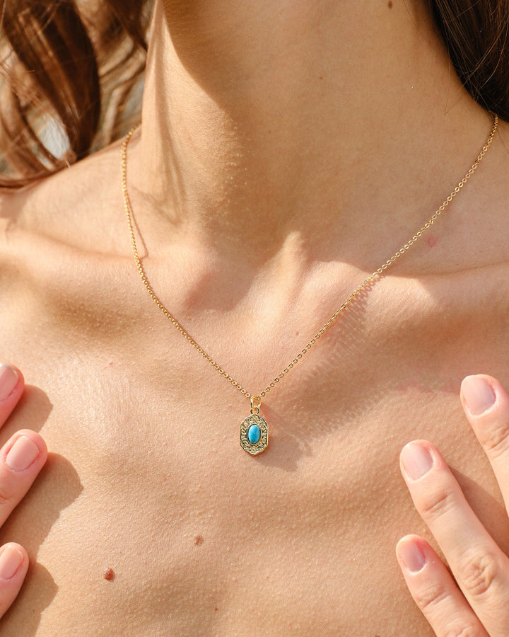 Gold Brass Necklace