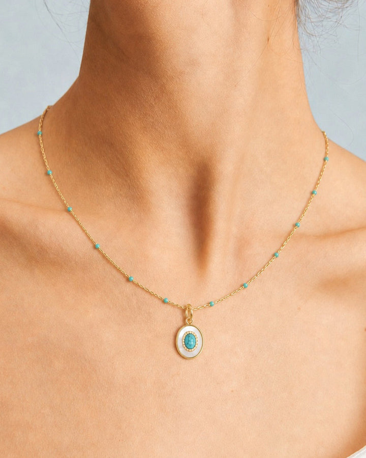 Gold Brass Necklace