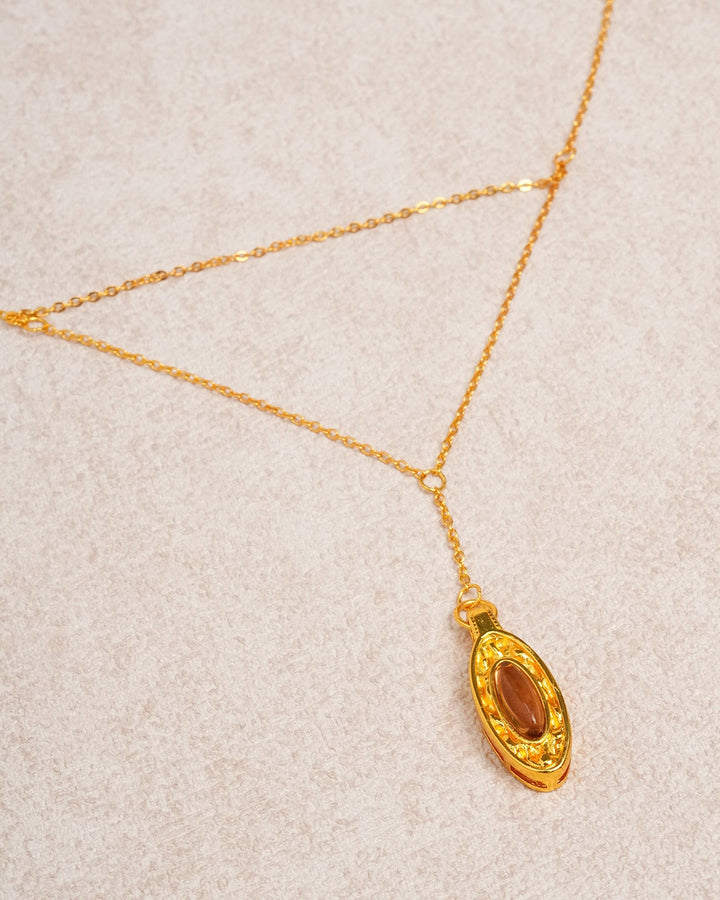 Gold Brass Necklace