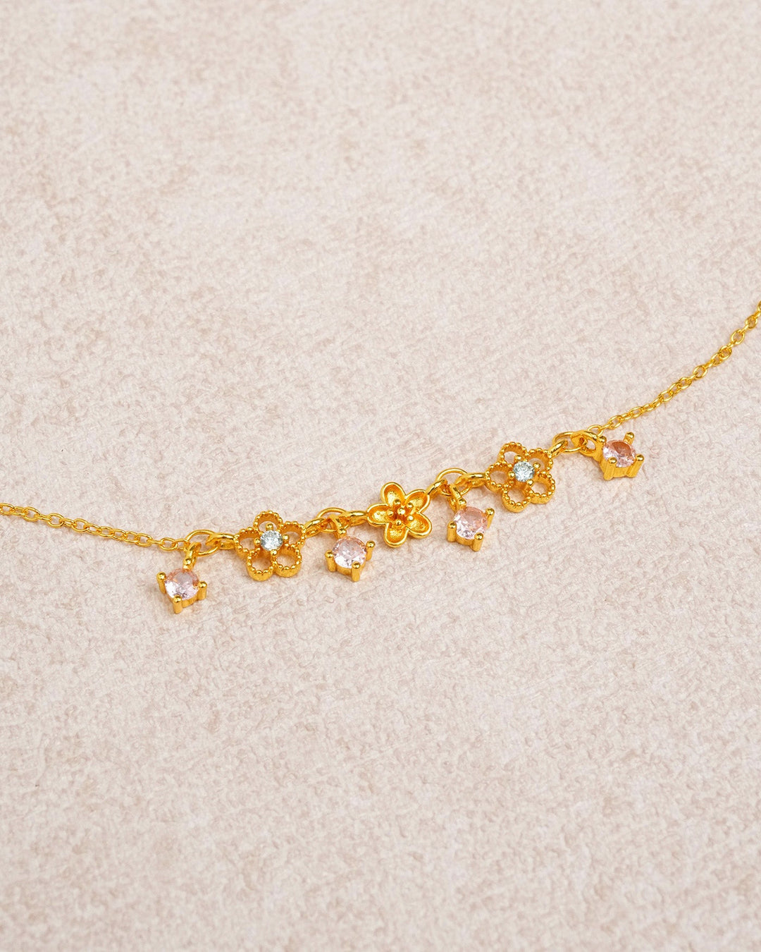 Gold Brass Necklace