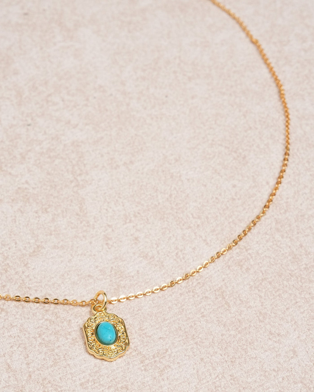 Gold Brass Necklace