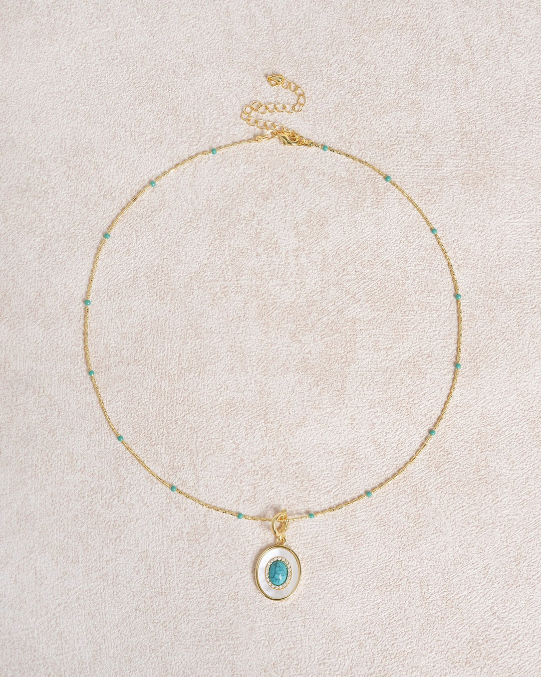 Gold Brass Necklace