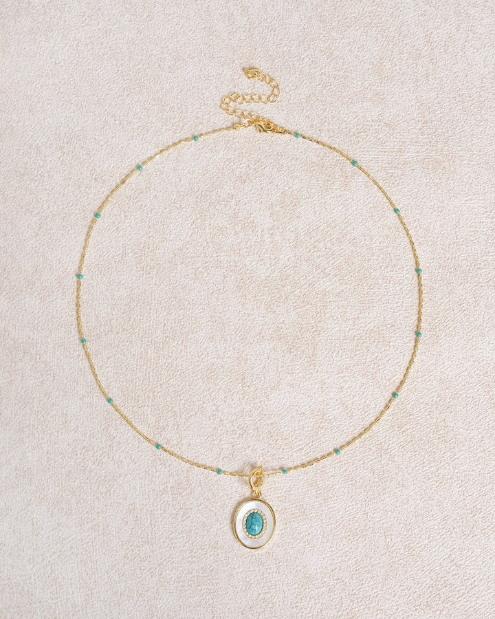 Gold Brass Necklace